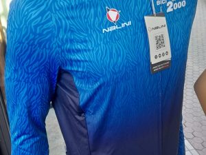 Maglia con membrana antivento frontale NALINI GAZZARRA