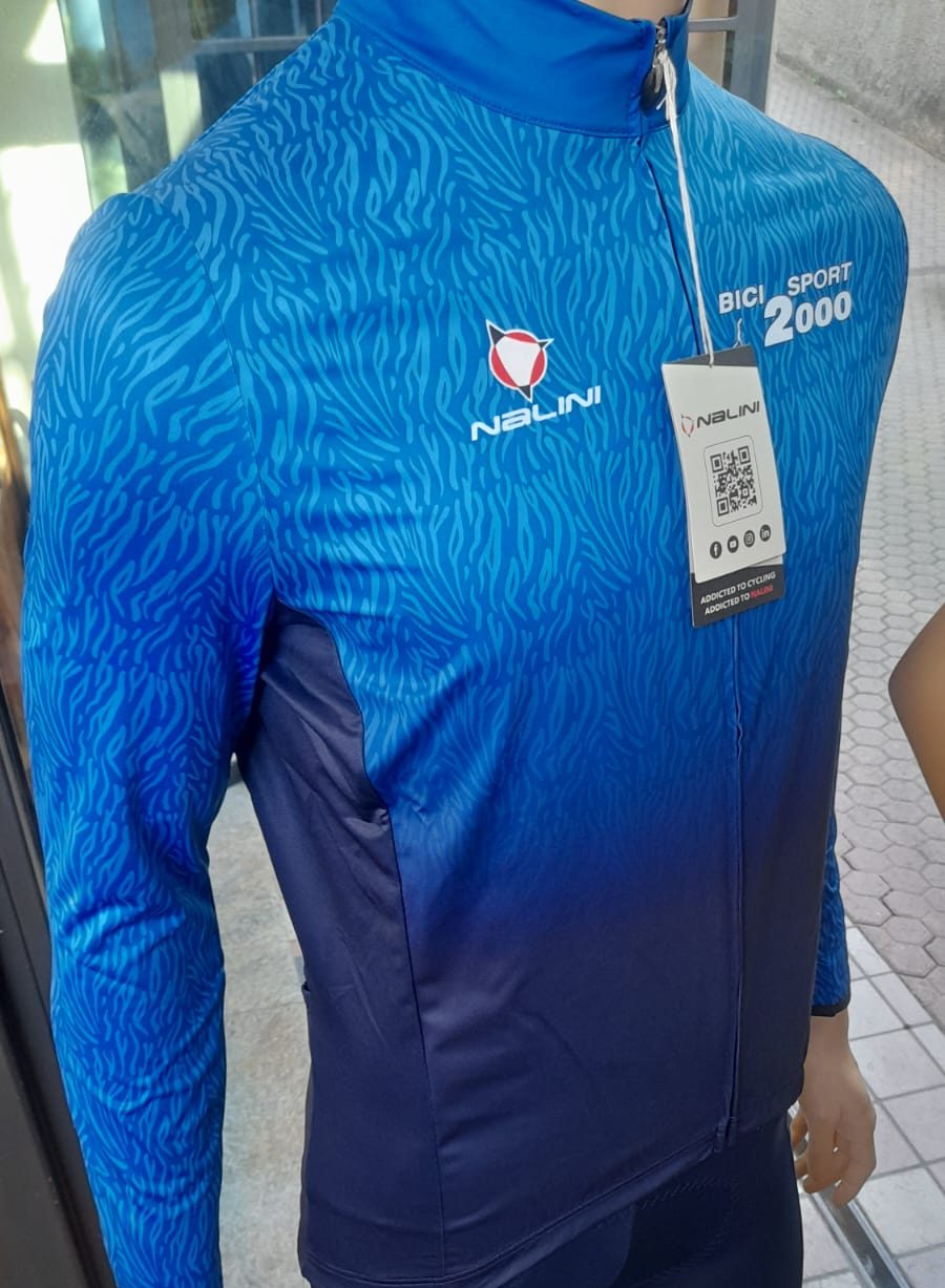 Maglia con membrana antivento frontale NALINI GAZZARRA