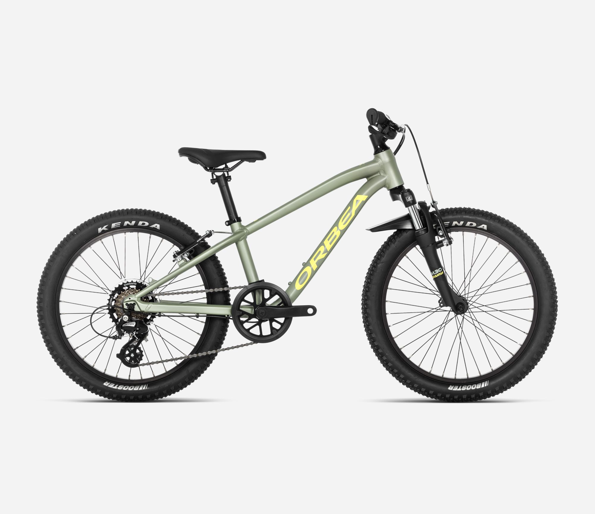 2026 ORBEA MX 20 XC (R003) 20 pollici Metallic Green Artichoke (Matt) - Yellow (Matt)